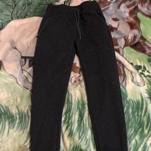 Black Southpole Sweatpants